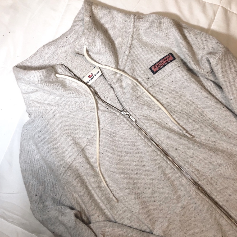 Vineyard Vines Women’s Small Grey/White Jacket🤍